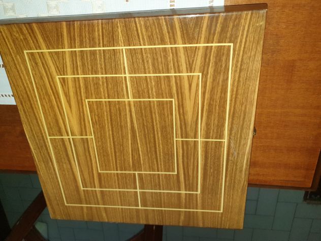 Scacchiera in legno con Scacchi, Dama e Mulino - Foto 2