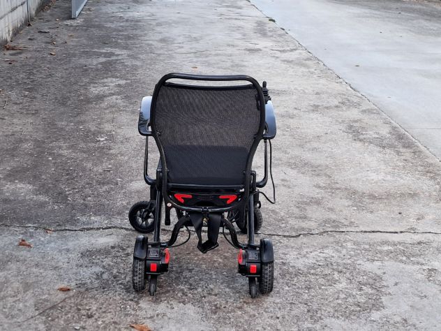 Carrozzina elettrica pieghevole per disabili - Foto 4