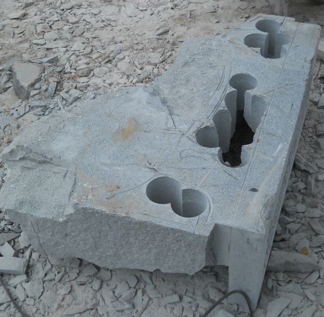 Coppia di leoni in pietra granito - Foto 7