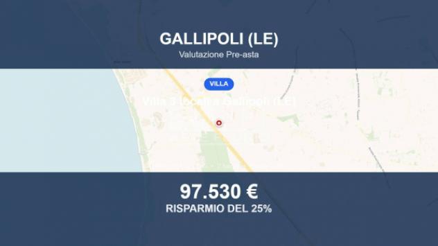 Immobile in asta di 161 m² in vendita a Gallipoli