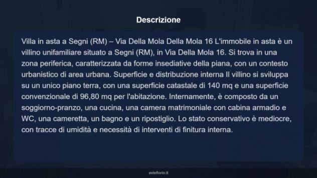 Immobile in asta di 140 m² in vendita a Segni - Foto 8