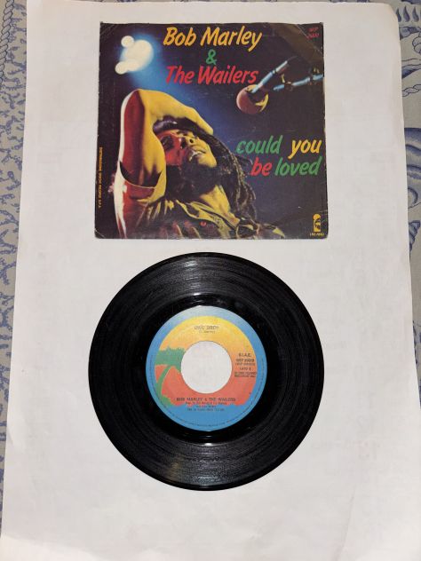 VINILE OTTIME CONDIZIONI RARO 45 GIRI:BOB MARLEY”COULD YOU BE LOVED”1’STAM - Foto 8