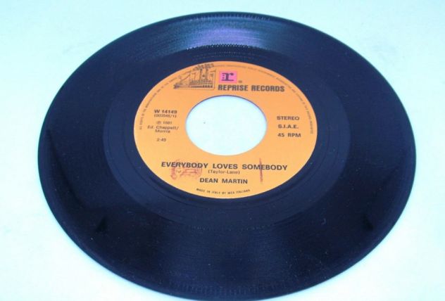 Vinile 45 giri Renato Rascel–Bambina Dagli Occhi Neri/Renatino E La Coscienza - Foto 4