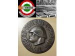 Benito Mussolini (1883-1945) Duce d'Italia, G.I.L. credere obbedire combattere.