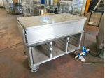 carrello con vasca scaldavivande usato