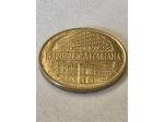 Numismatica moneta 1996 bimetallica 200 lire della rep. it. 100° Accademia GdF