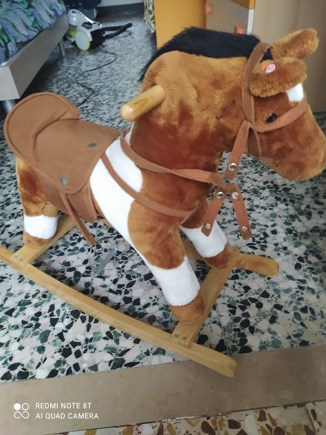 Cavallino a dondolo in legno - Foto 2