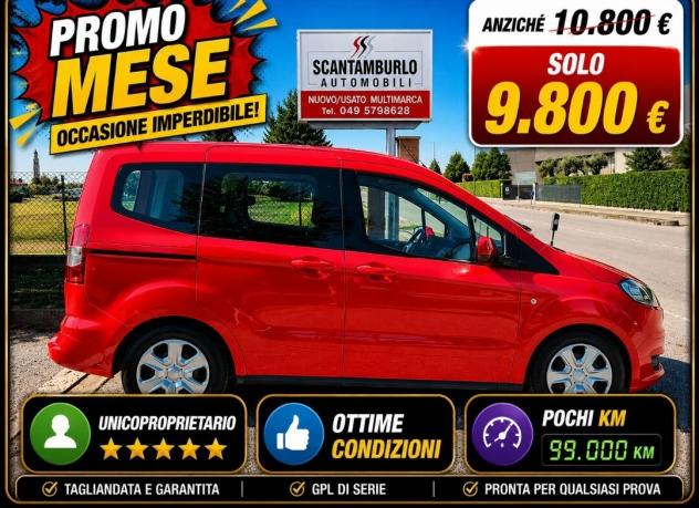 Ford Tourneo Courier 1.5 TDCI 75 CV Sport