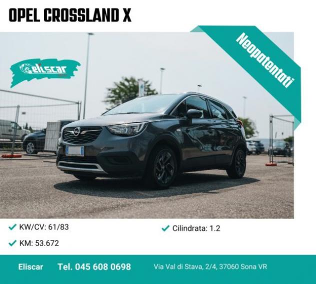 OPEL Crossland X 1.2 12V rif. 23790961