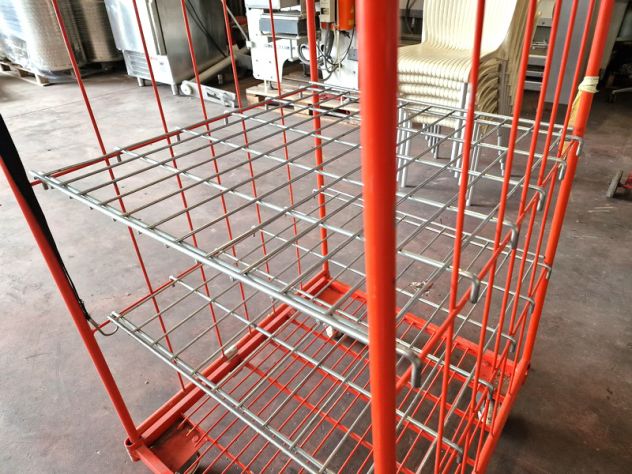 ripiano in filo per roll usati