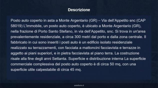Immobile in asta di 50 m² in vendita a Monte Argentario - Foto 10