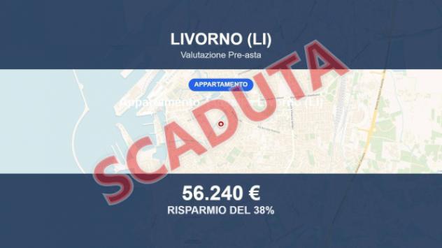 Immobile in asta di 75 m² in vendita a Livorno