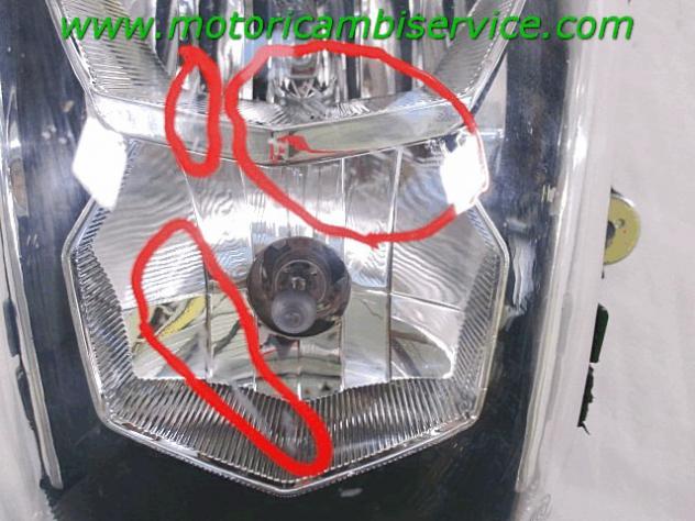 FARO FANALE ANTERIORE KAWASAKI ER-6N ABS (2012 -2016)230070195 CON DIFETTO DA LUCIDARE - Foto 3