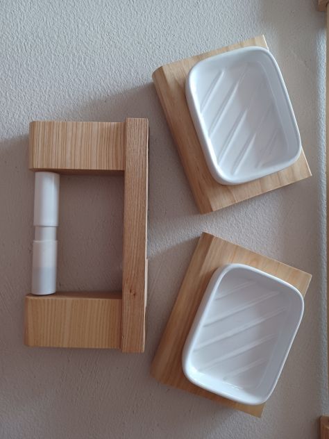 Specchio bagno con pensile+ accessori - Foto 5