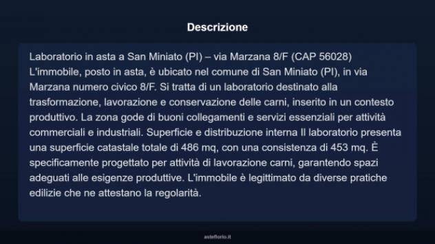Immobile in asta di 486 m² in vendita a San Miniato - Foto 5