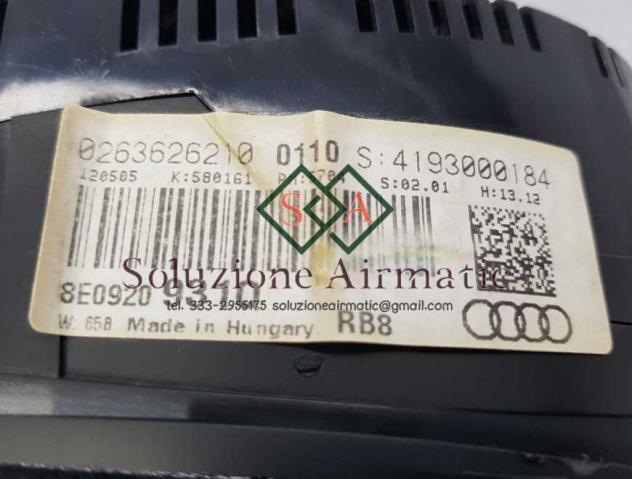 Audi A4 2.0 TFSI quadro strumenti 8E0920931Q - Foto 3