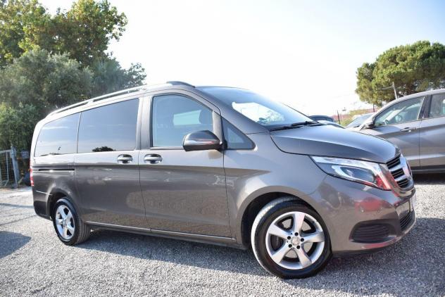 MERCEDES Classe V - 7 POSTI - 220CDI 163CV AUTOM. Executive Long - GANCIO TRAINO - SENSORI - CAM - CRUISE - BT - NAVI - ADAS - FULL LED - Foto 2