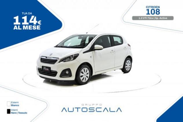 PEUGEOT 108 1.0 VTi 72cv 5 porte Active rif. 24220534