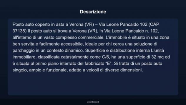 Immobile in asta di 32 m² in vendita a Verona - Foto 6
