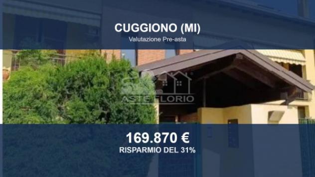 Immobile in asta di 154 m², box auto in vendita a Cuggiono