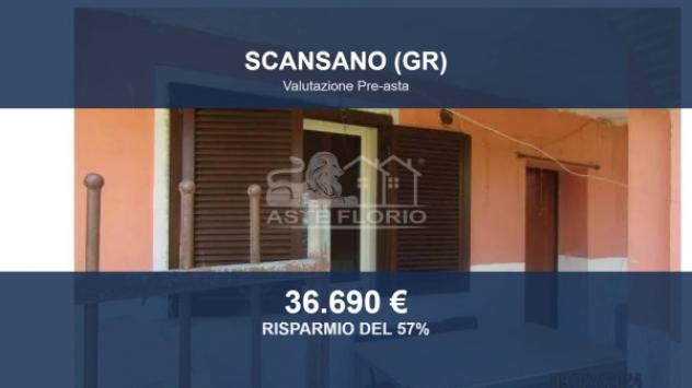 Immobile in asta di 69 m² in vendita a Scansano