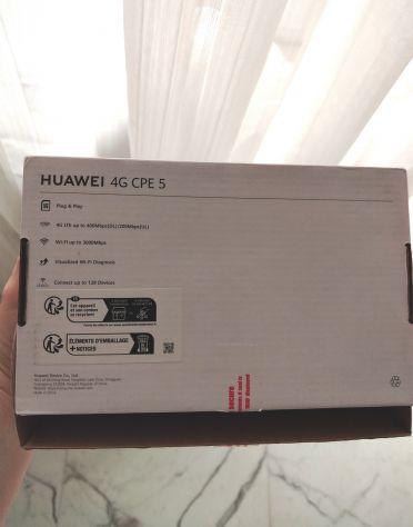 Router CPE 4G WiFi 6 fino a 3000 Mbps – con scatola originale - Foto 3