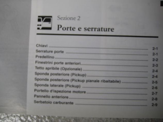 LIBRETTO USO E MANUTENZIONE PIAGGIO PORTER - Foto 9