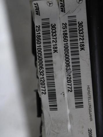 2518601005 AIRBAG LATERALE A TENDINA LATO DESTRO MERCEDES CLASSE R 320 W251 3.0 D 4X4 165KW AUT 5P (2007) RICAMBIO USATO - Foto 9