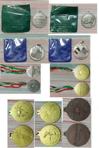 ANTICA MEDAGLIETTE SPORTIVE