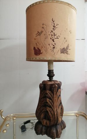 lampada in legno - Foto 2