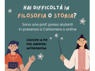 Ripetizioni di Storia e Filosofia
