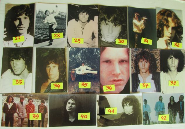 JIM MORRISON-THE DOORS foto 10x15 collezione vintage DA SCEGLIERE - Foto 3