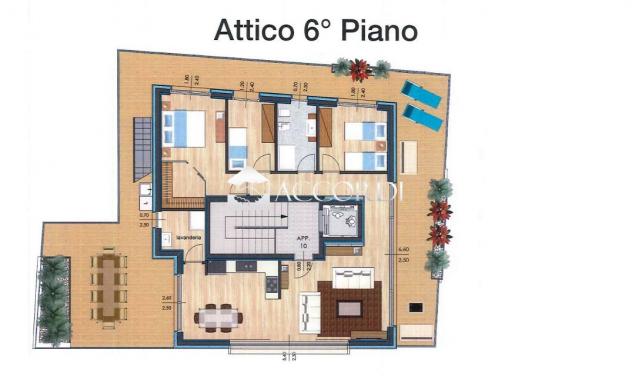 APPARTAMENTO di 4 vani e di 310 mq (LIGNANO SABBIADORO) rif. AKP67_5 - Foto 4