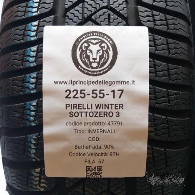 2 gomme 225 55 17 pirelli a47791 - Foto 2