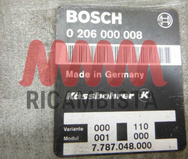 0206000008 Man Setra centralina ABS Bosch - Foto 2