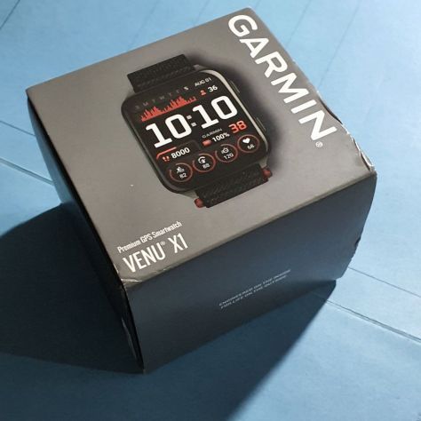 Garmin Venu X1 in Titanio Nero