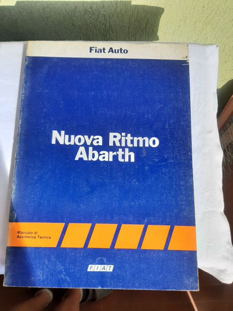 FIAT NUOVA  RITMO ABARTH 130 TC MANUALE DI ASSISTENZA TECNICA 1983 - Foto 2