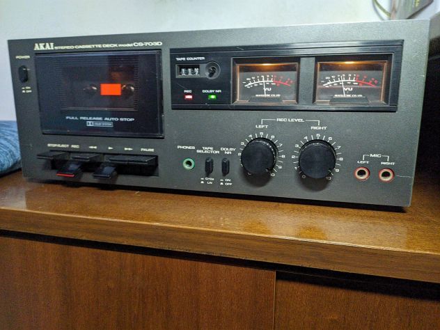 Registratore cassette Akai CS-703D - da revisionare - Foto 2