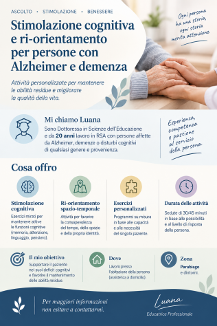 educatrice alzheimer demenze