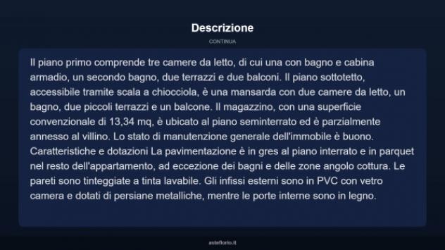 Immobile in asta di 264 m² con più di 5 locali in vendita a Roma - Foto 4