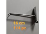 Ganci per espositori lunghezza 16cm (114pz)