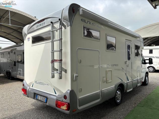 RIMOR EUROPEO 87 PLUS EVO - Semintegrale con letto basculante ed ampio garage - Foto 4