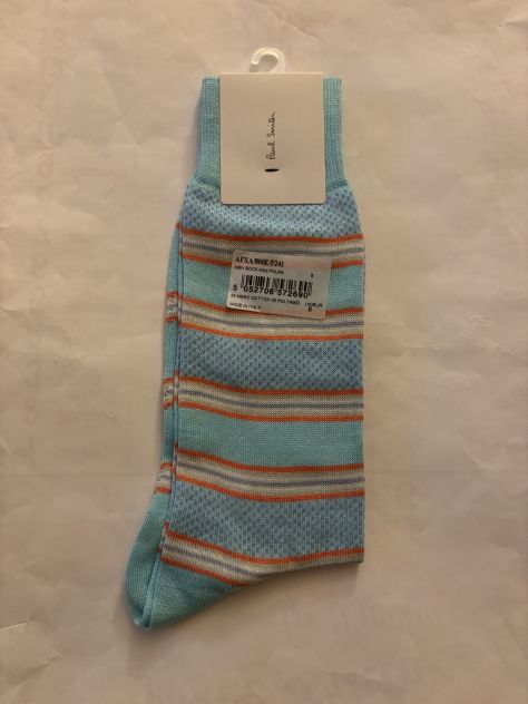 CALZE NUOVE DA UOMO FIRMATE ORIGINALI”PAUL SMITH”MADE IN ITALY - Foto 3