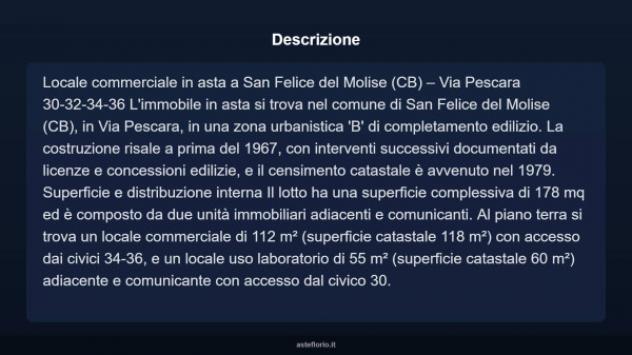 Immobile in asta di 178 m² in vendita a San Felice del Molise - Foto 9