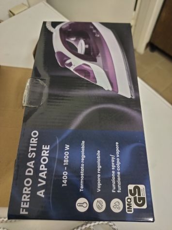Ferro da stiro IMQ bianco e viola - Foto 2