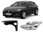 SEAT LEON 2020- musata parafango fanale radiatore ponte distribuzione