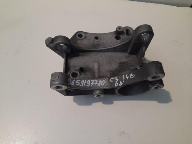 SUPPORTO ALTERNATORE CITROEN C3 2° Serie 9659197780 benzina 1.4 (0510)