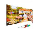 Quadro Fai Da Te 80x50 Cm. Casa Fiorita ARREDALACASA Spedizione Gratis