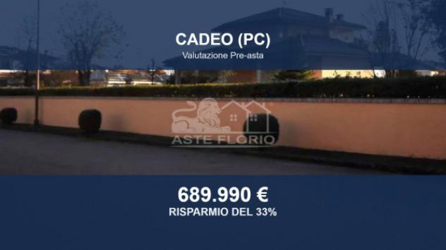 Immobile in asta di 343 m², box auto doppio in vendita a Cadeo