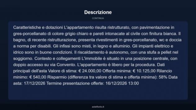 Immobile in asta di 60 m² in vendita a Motta Santa Lucia - Foto 15